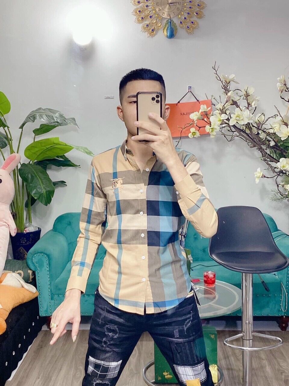 Áo Sơ Mi Kẻ BBR Hàng Super