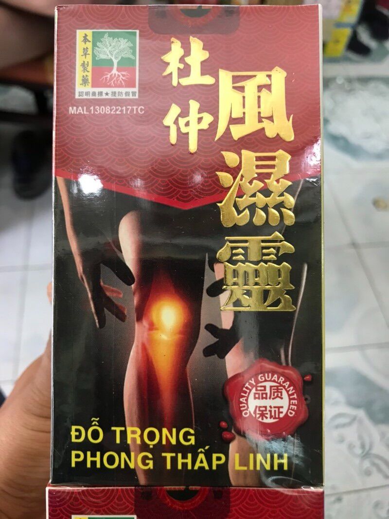 Freeship đỗ trọng phong thấp linh malaysia chính hãng, chuyên xương khớp