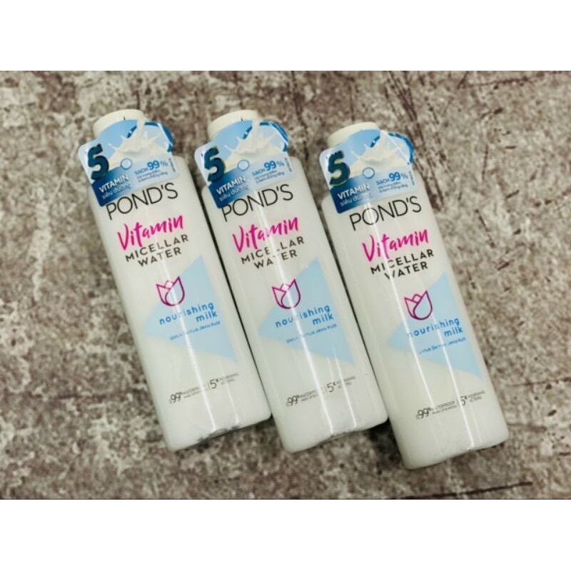 2 chai Nước tẩy trang Pond"s tinh chất sữa 100ml