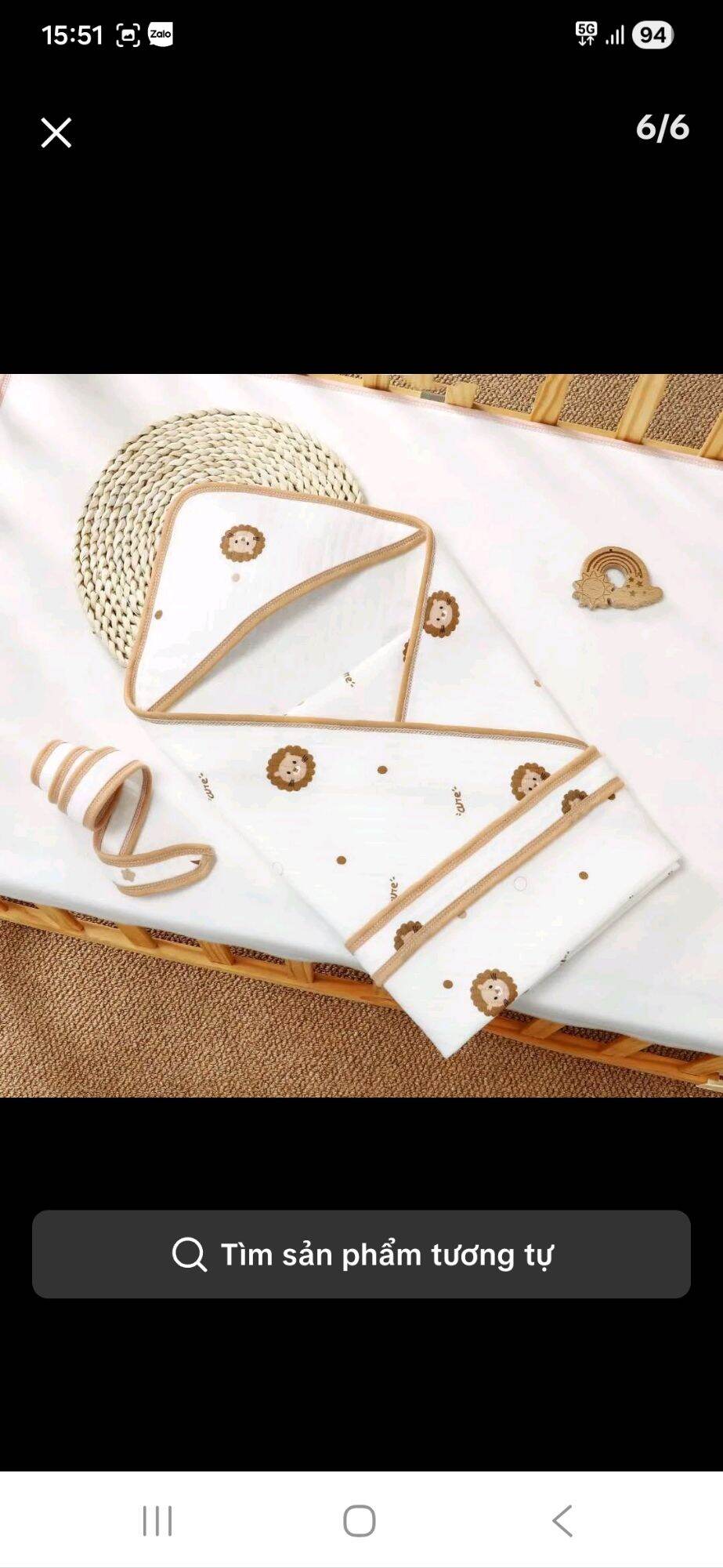 Chăn Choàng Ủ Cotton Trần Xốp Có Mũ Kèm Dây Đai Mẫu Viền Phong Cách Hàn Cho Bé