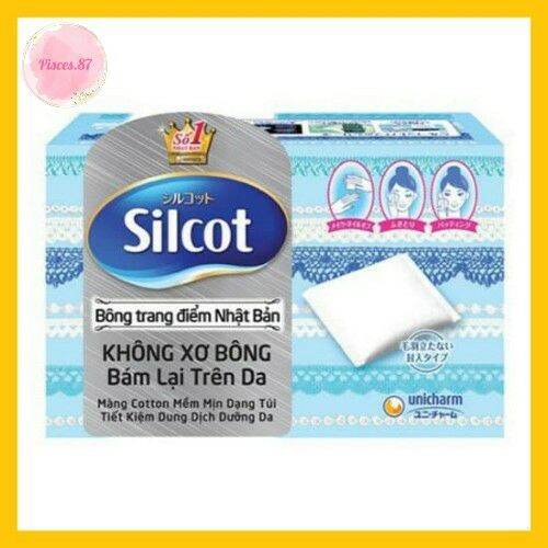 [HCM]Bông tẩy trang Silcot 82 miếng / hộp - PS87