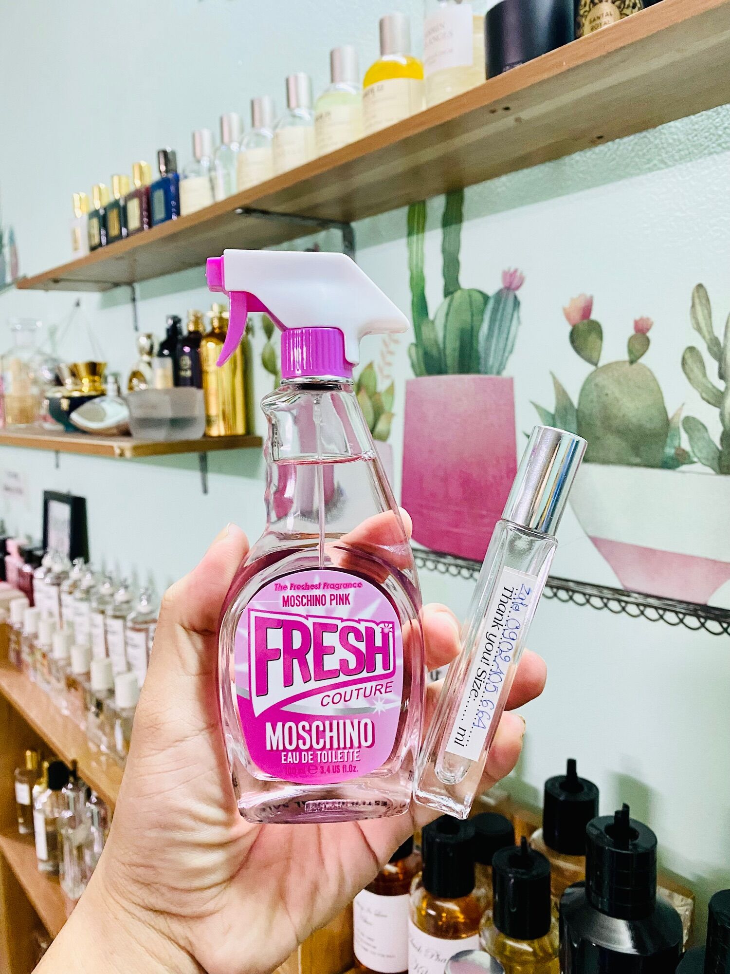 Nước hoa nữ Moschino Fresh Pink Couture EDT