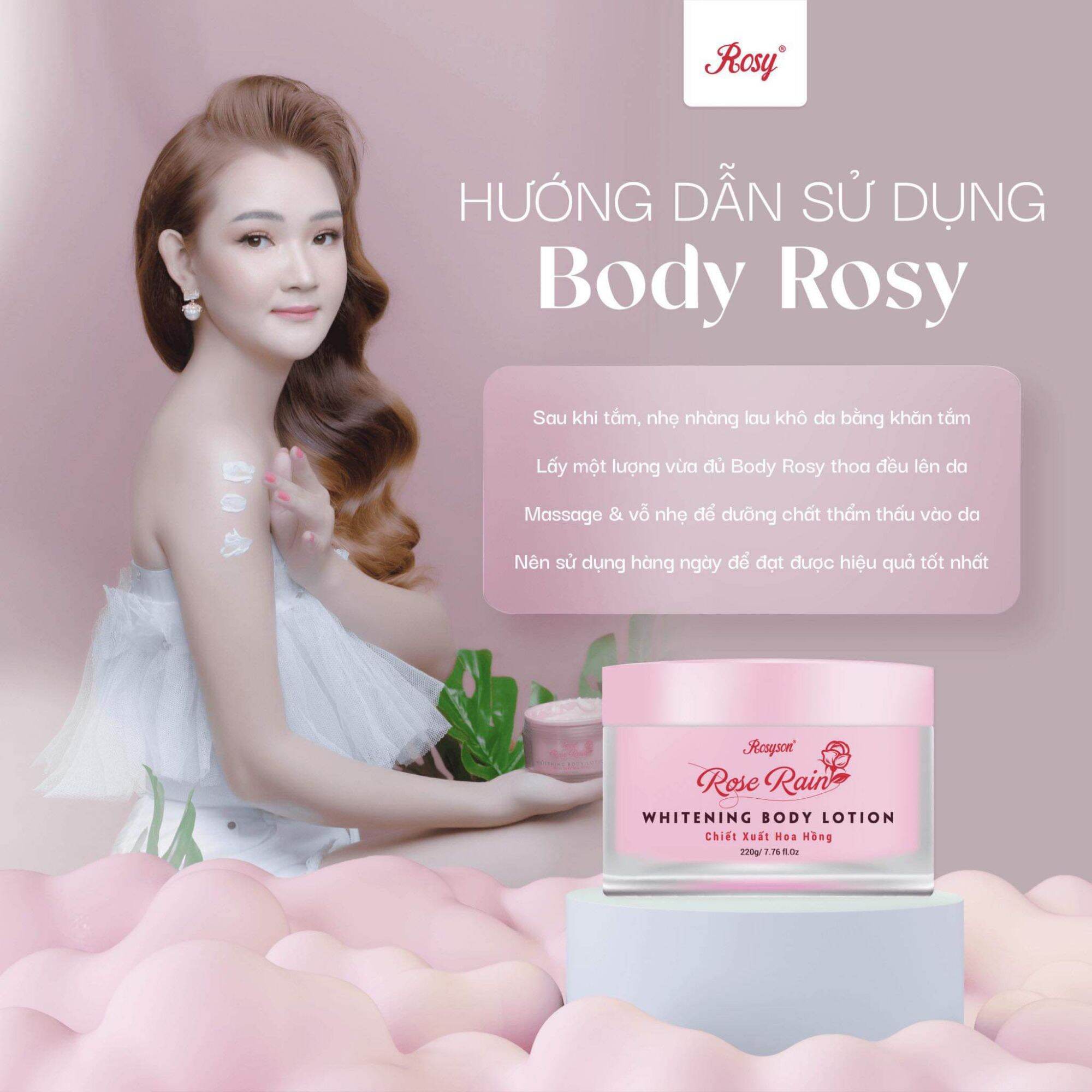 Kem body trắng da an toàn mẹ bầu