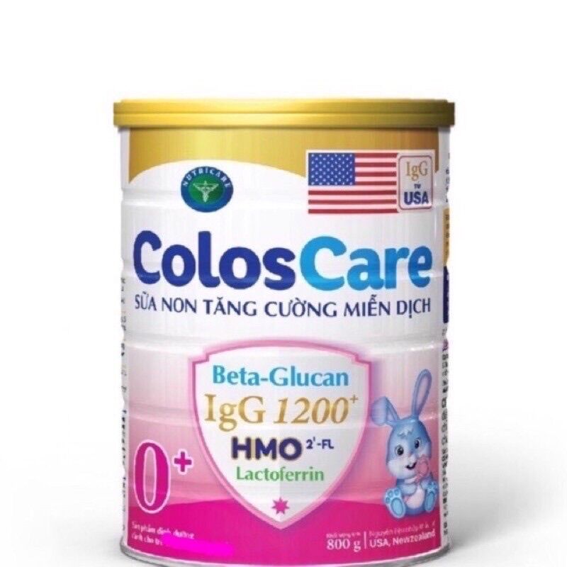 Sữa bột coloscare 0+ 800g