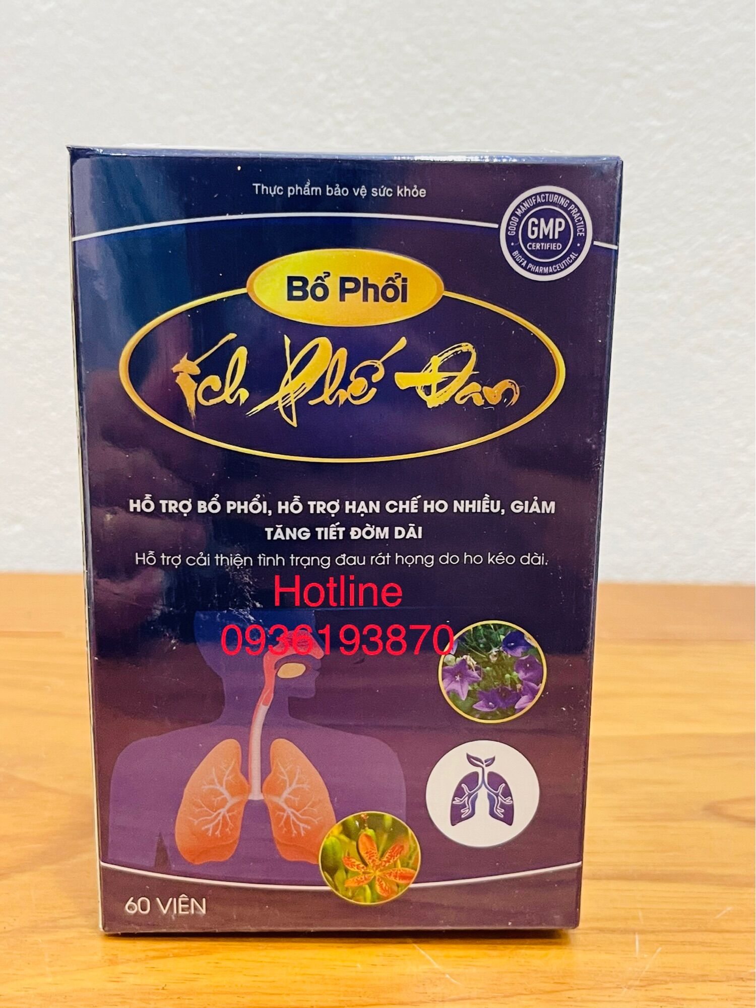 BỔ PHỔI ÍCH PHẾ ĐAN