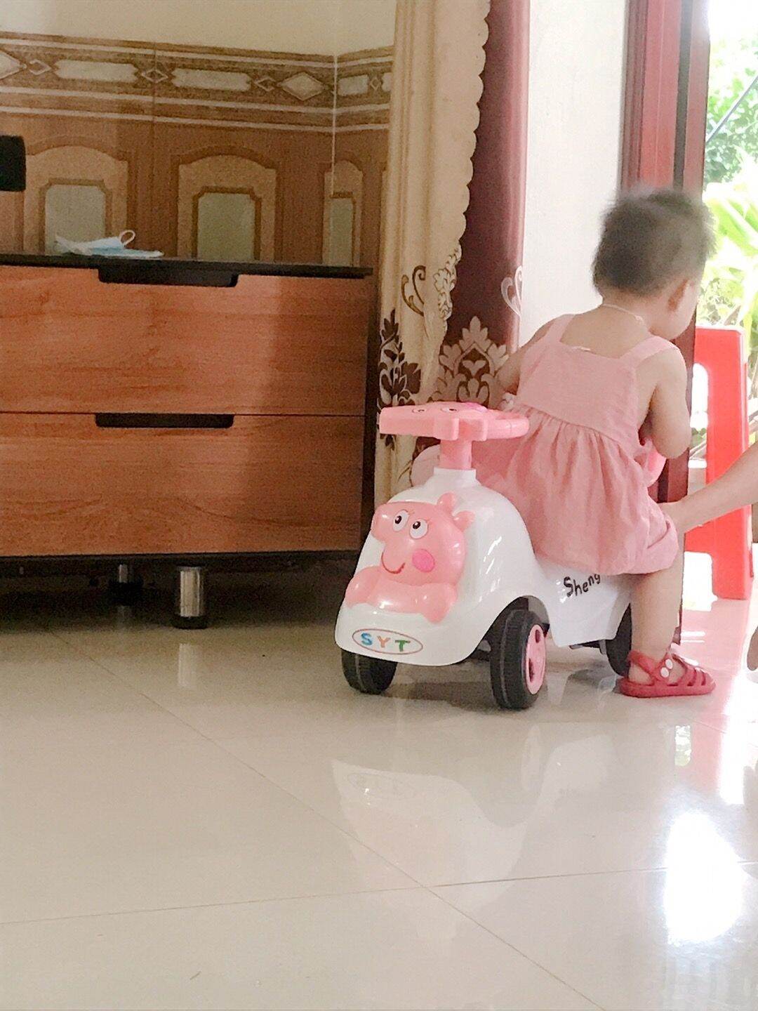 xe chòi chân heo papa