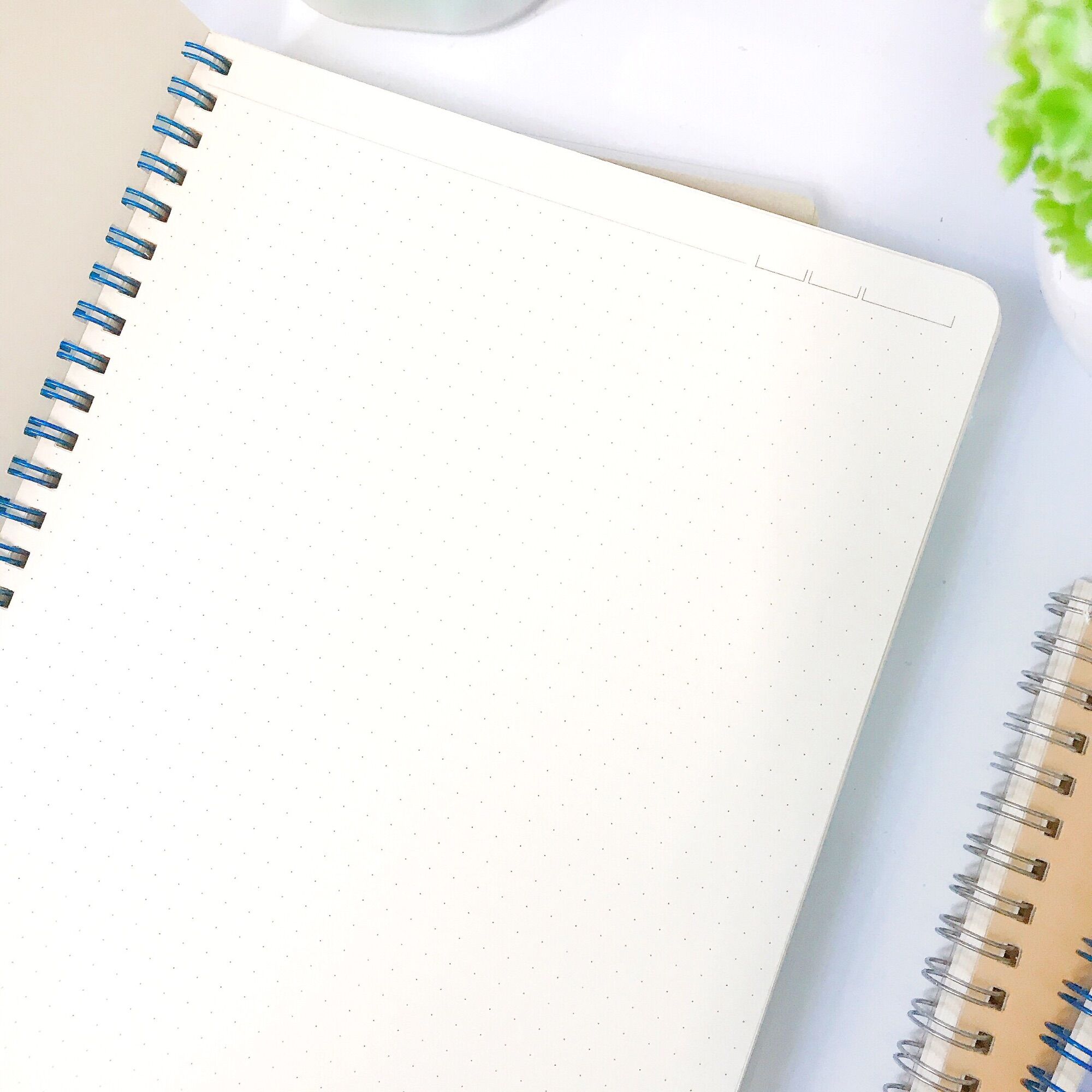 Combo 2 sổ Dot Grid B5 120 trang 100GSM KLONG làm BulletJournal/Take-Notes