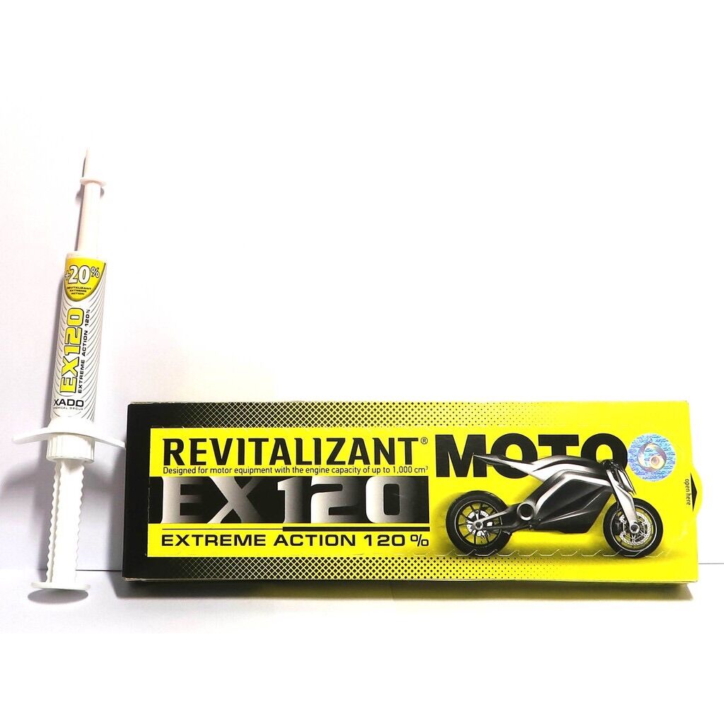 XADO EX120 Revitalizant for Moto - Chất phục hồi động cơ xe máy