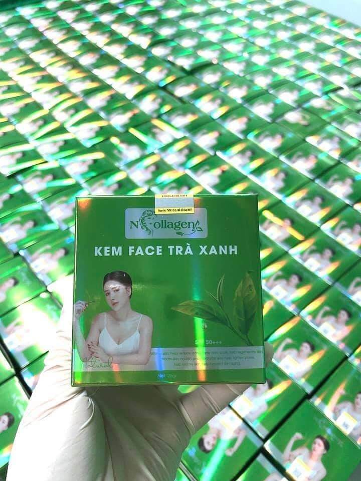 KEM FACE MỤN TRÀ XANH NCOLLAGEN