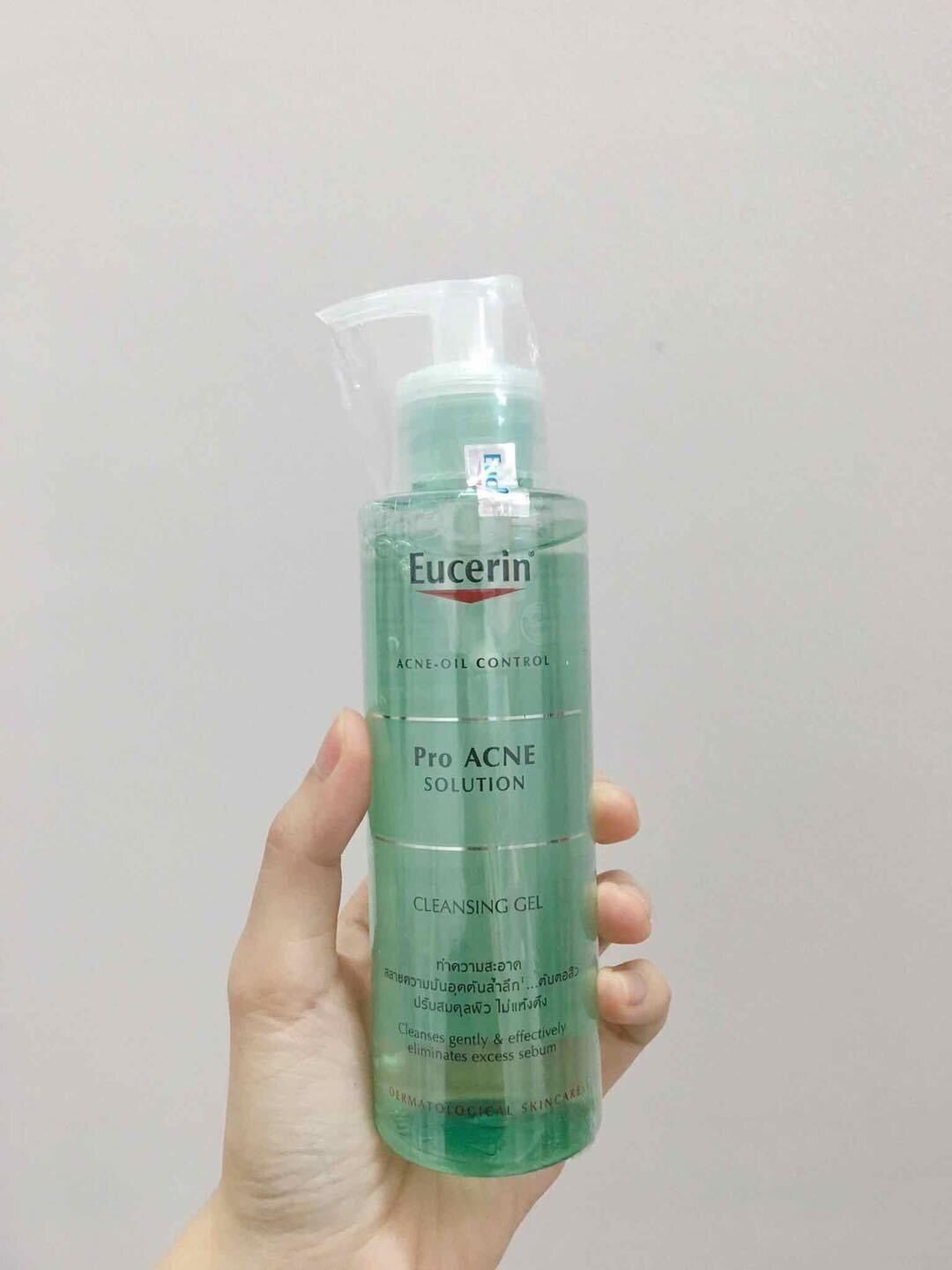 SỮA RỬA MẶT EUCERIN PRO ACNE SOLUTION CLEANSING GEL 200ml