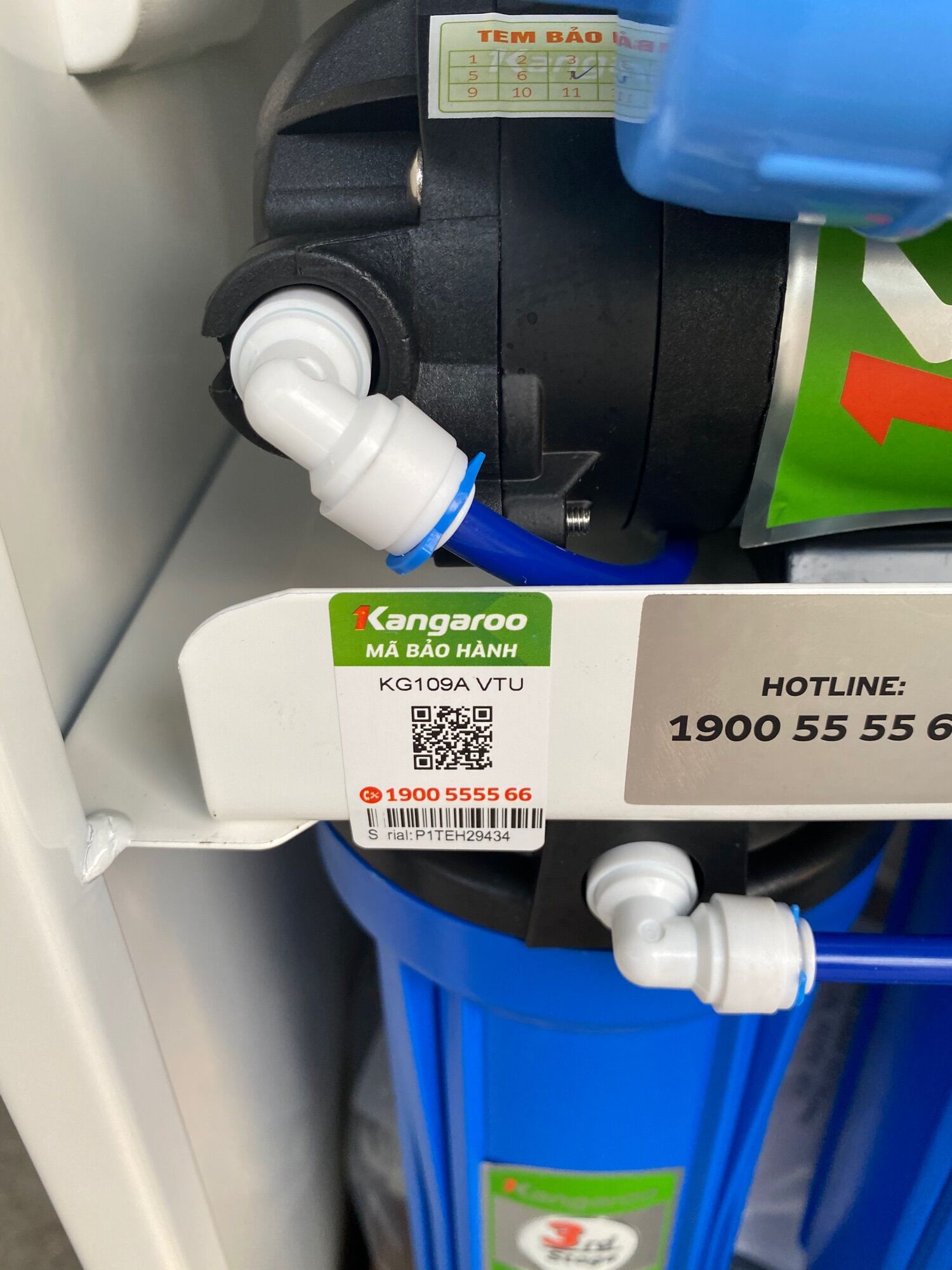 Máy Lọc Nước Kangaroo Ro Kg109 - Kg109A Vtu