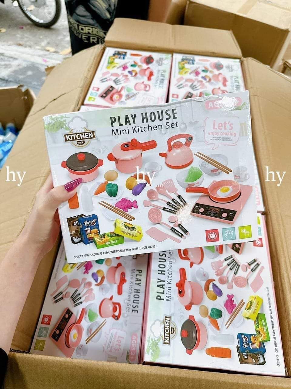 Bộ đồ chơi nhà bếp 61 món mới