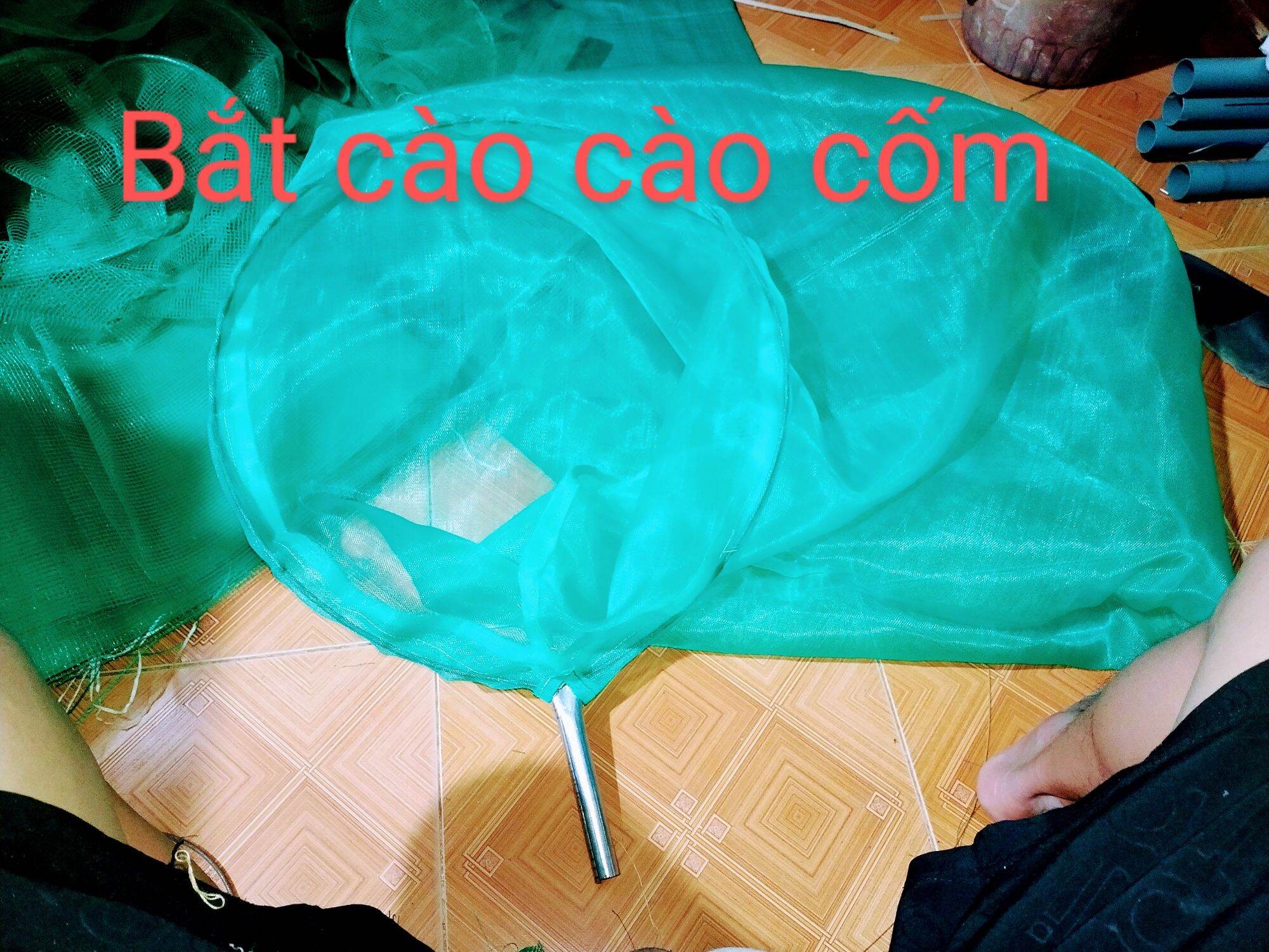 Vợt cào cào,châu chấu loại cao cấp mắt lưới nhỏ 1ly