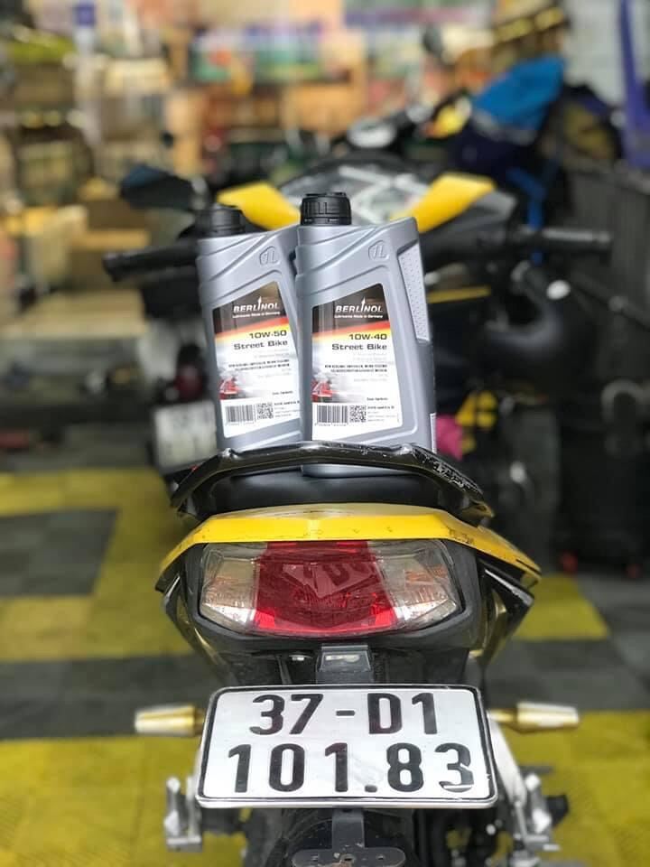 Nhớt BERLINOL 10W40 STREET BIKE Full tổng hợp dành cho xe máy