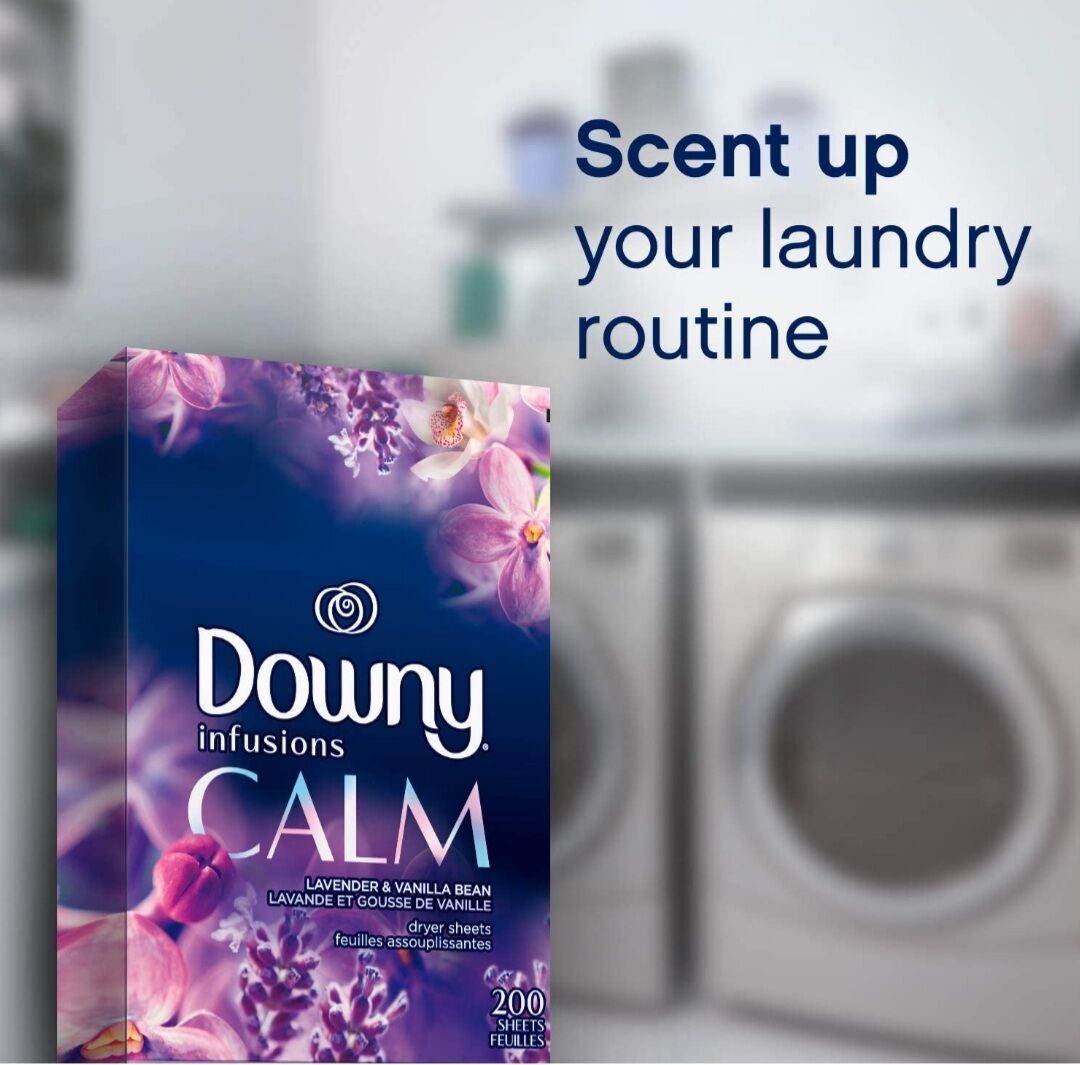 Giấy thơm Downy CALM - BLISS ( 200 tờ ) - Hàng Mỹ.