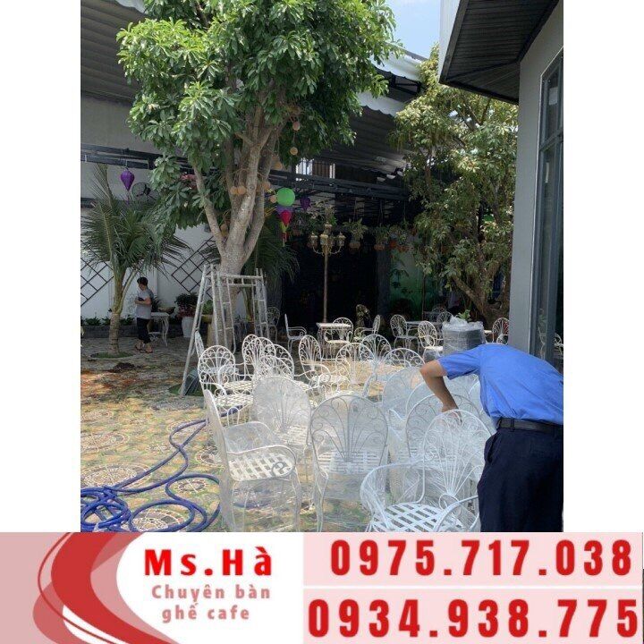 Ghế sắt sân vườn giá rẻ