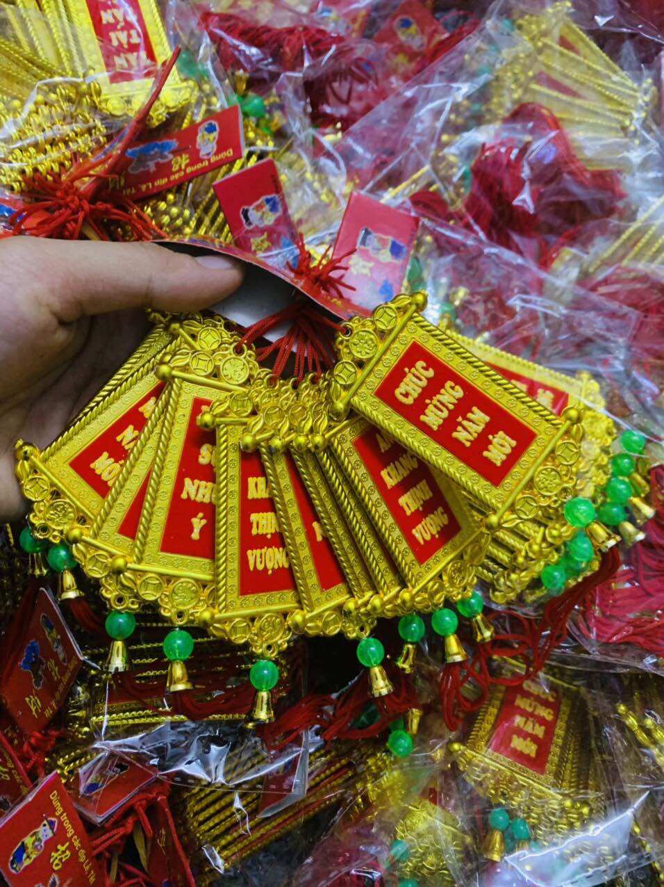 Thẻ bài treo Tết