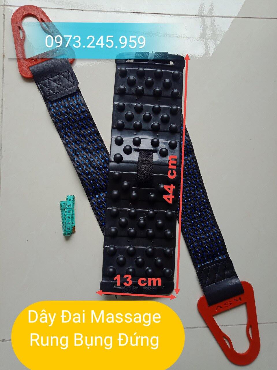 Dây đai massage rung bụng đứng