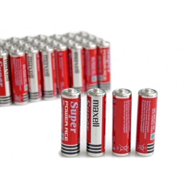 [HCM]Vĩ 4 cục pin tiểu Maxell  2AA