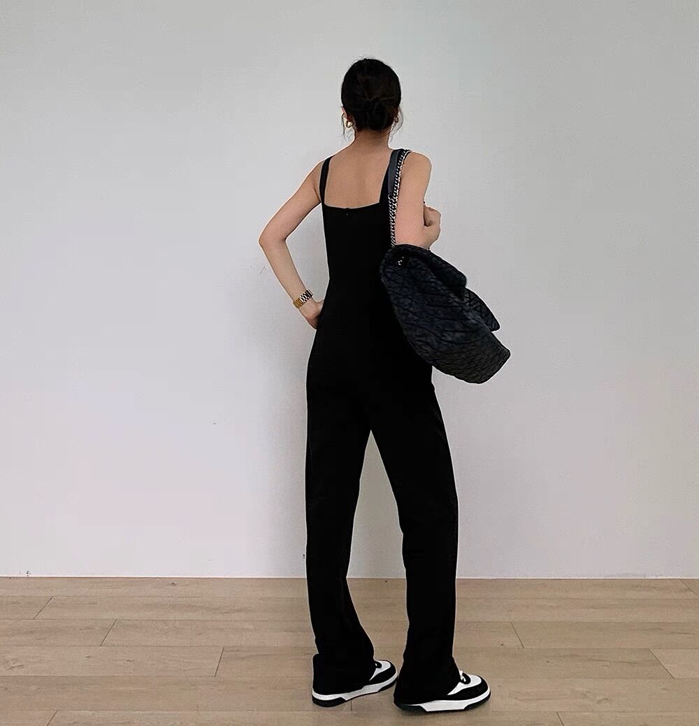 B36 Jumpsuit Bộ Liền Dài Cut Eo Co Dãn