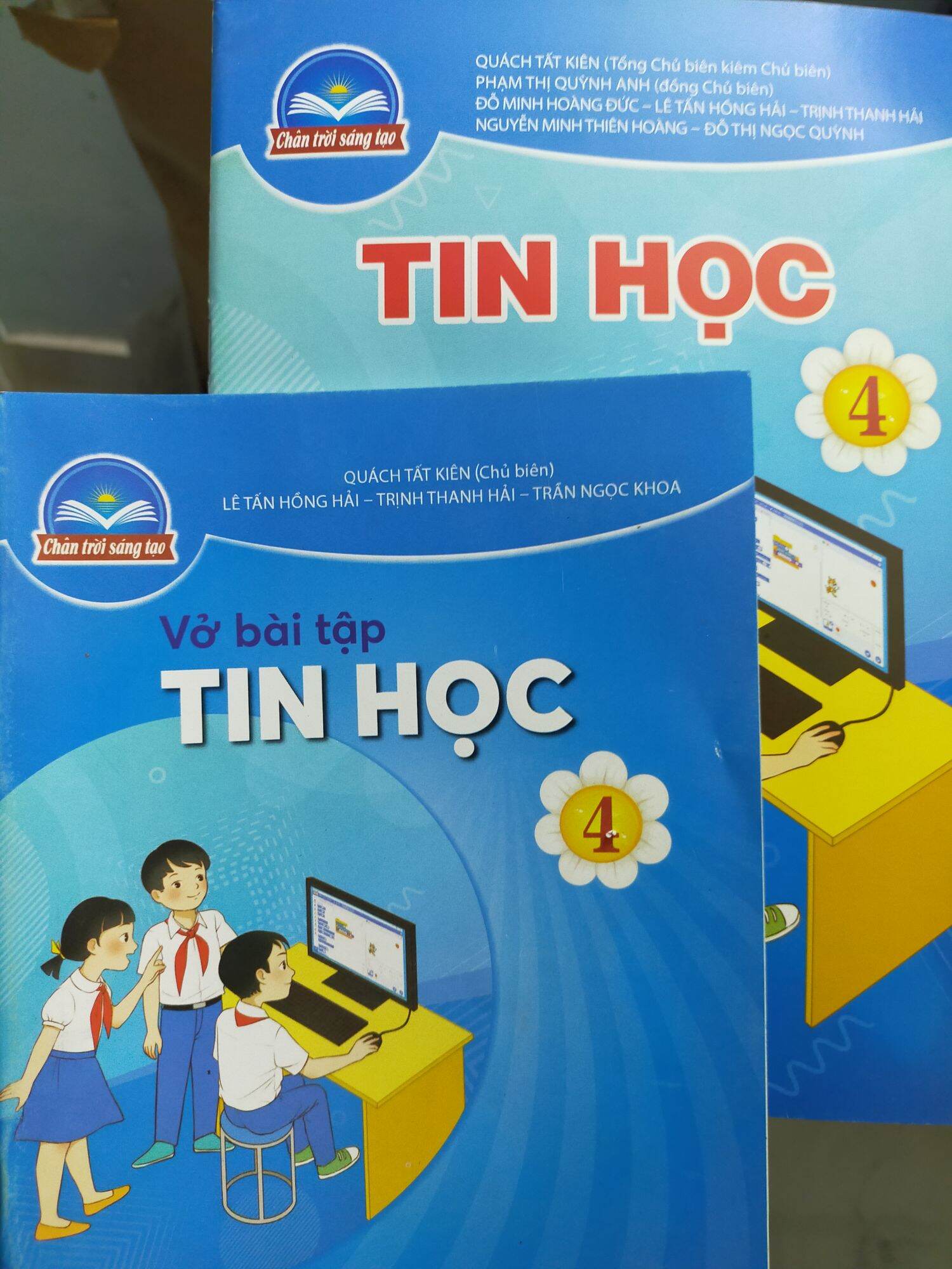 Vở bài tập tin học lớp 4 chân trời sáng tạo