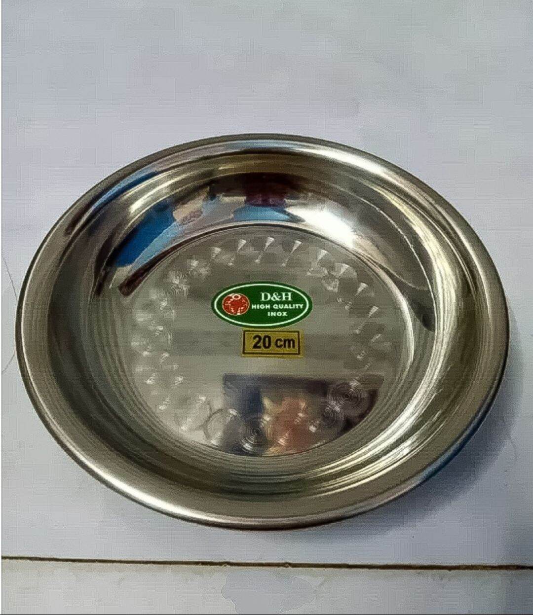 (HCM) Dĩa Inox Tròn Sâu Và Cạn, Ấn Vào Chọn Size, Hàng Chính Hãng