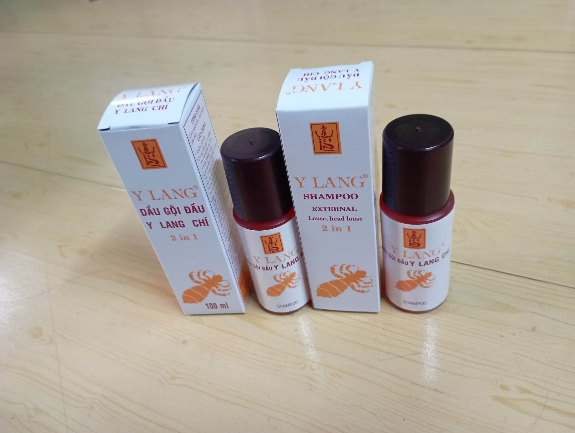 Combo 02 chai dầu gội trị chí Y Lang