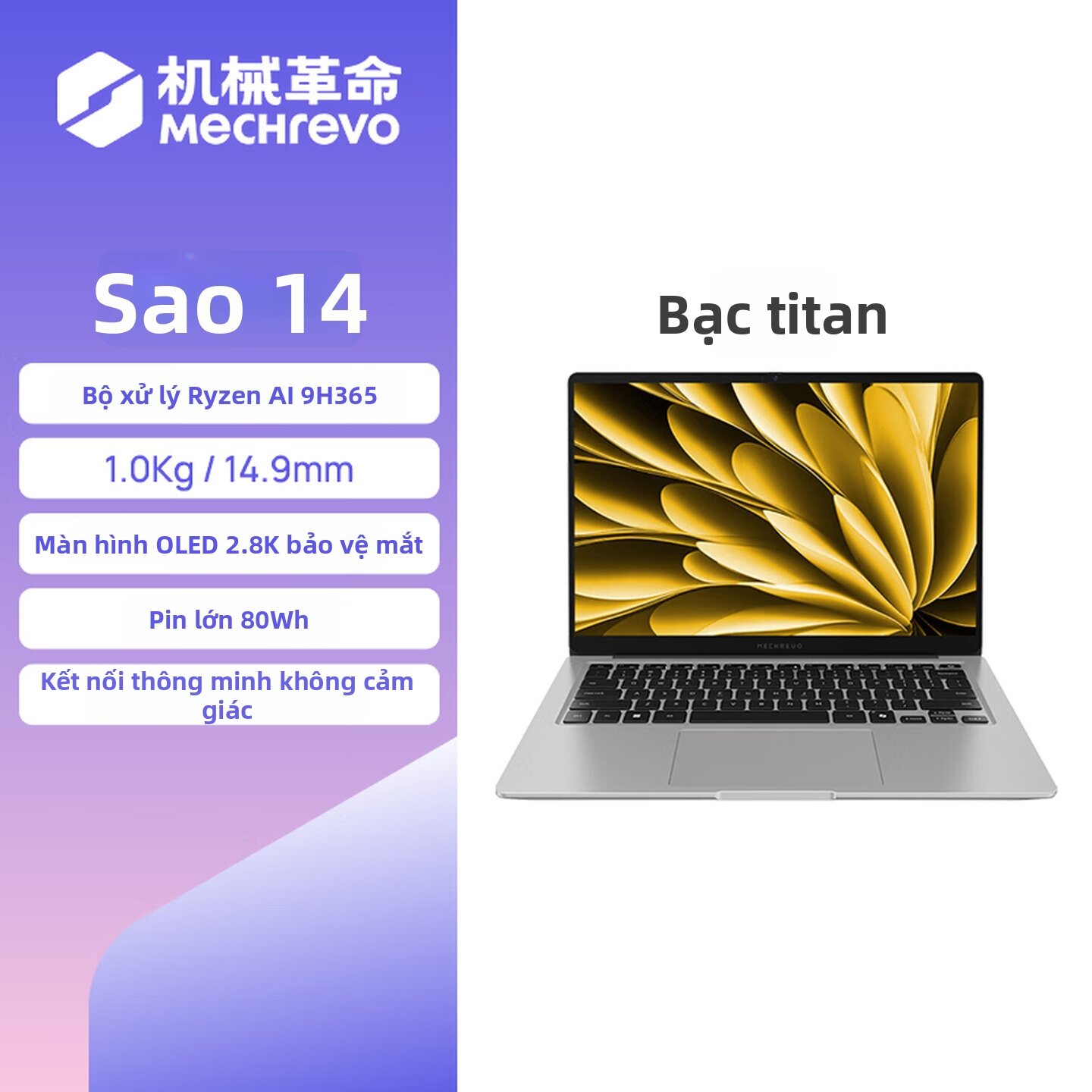 Mechrevo | Ultra Slim Portable Business Laptop for Students 14.9mm Giá 31,298,000 Đồng*Miễn phí vận chuyển