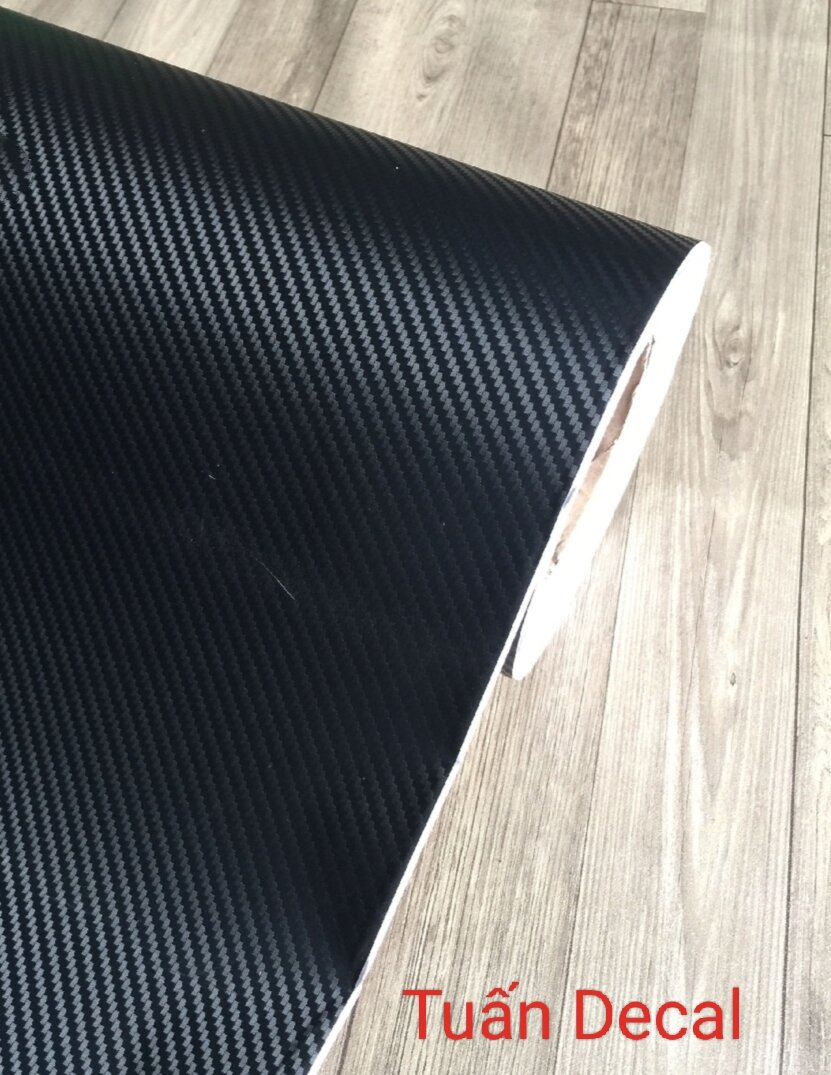Decal Carbon Vân Đen Nhám dán xe, điện thoại, laptop. Decal Chất lượng cao.