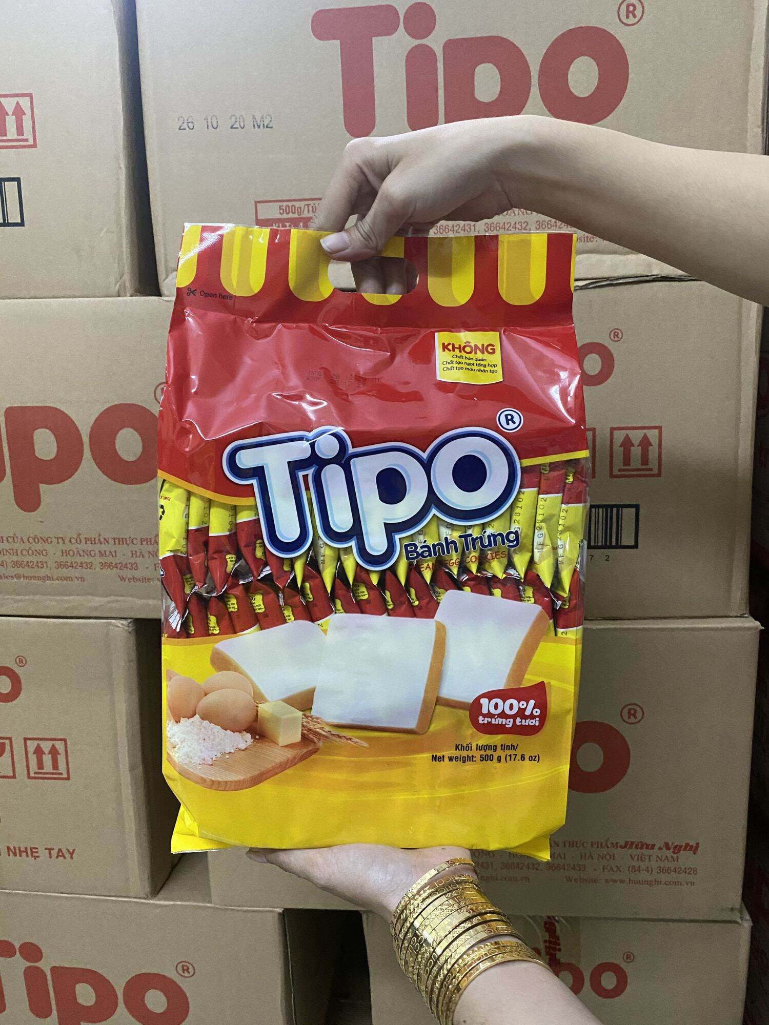 Bánh trứng nướng (Gói 500g)
