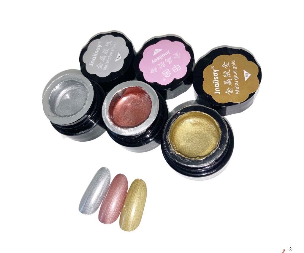 Gel metal dùng vẽ viền nail