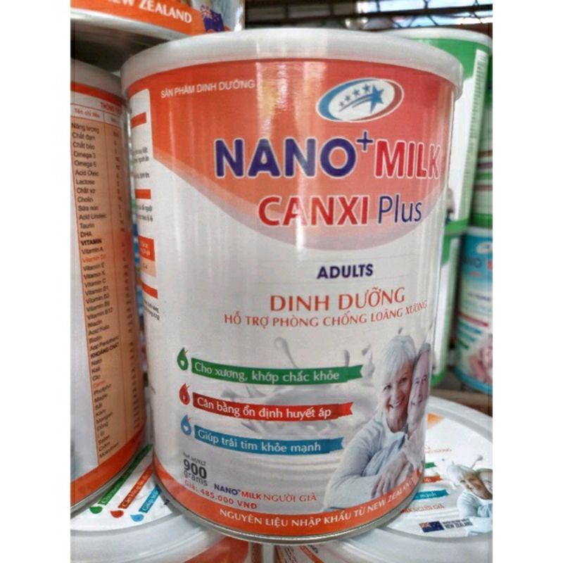 Sữa canxi nano milk 900g/ hsd 11/2024