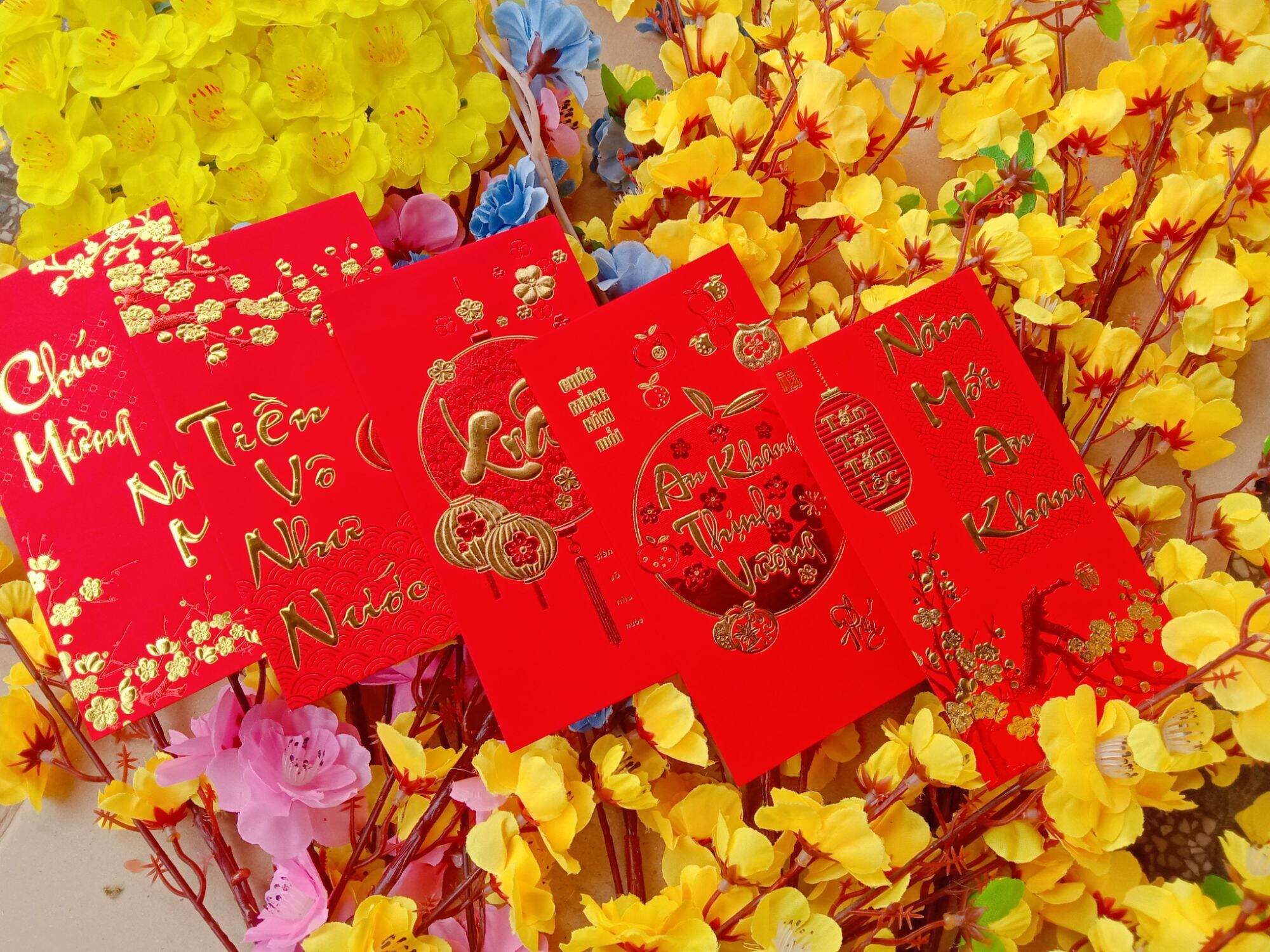 Bao Lì Xì Cao Cấp Tết (1 bịch x 6 cái)