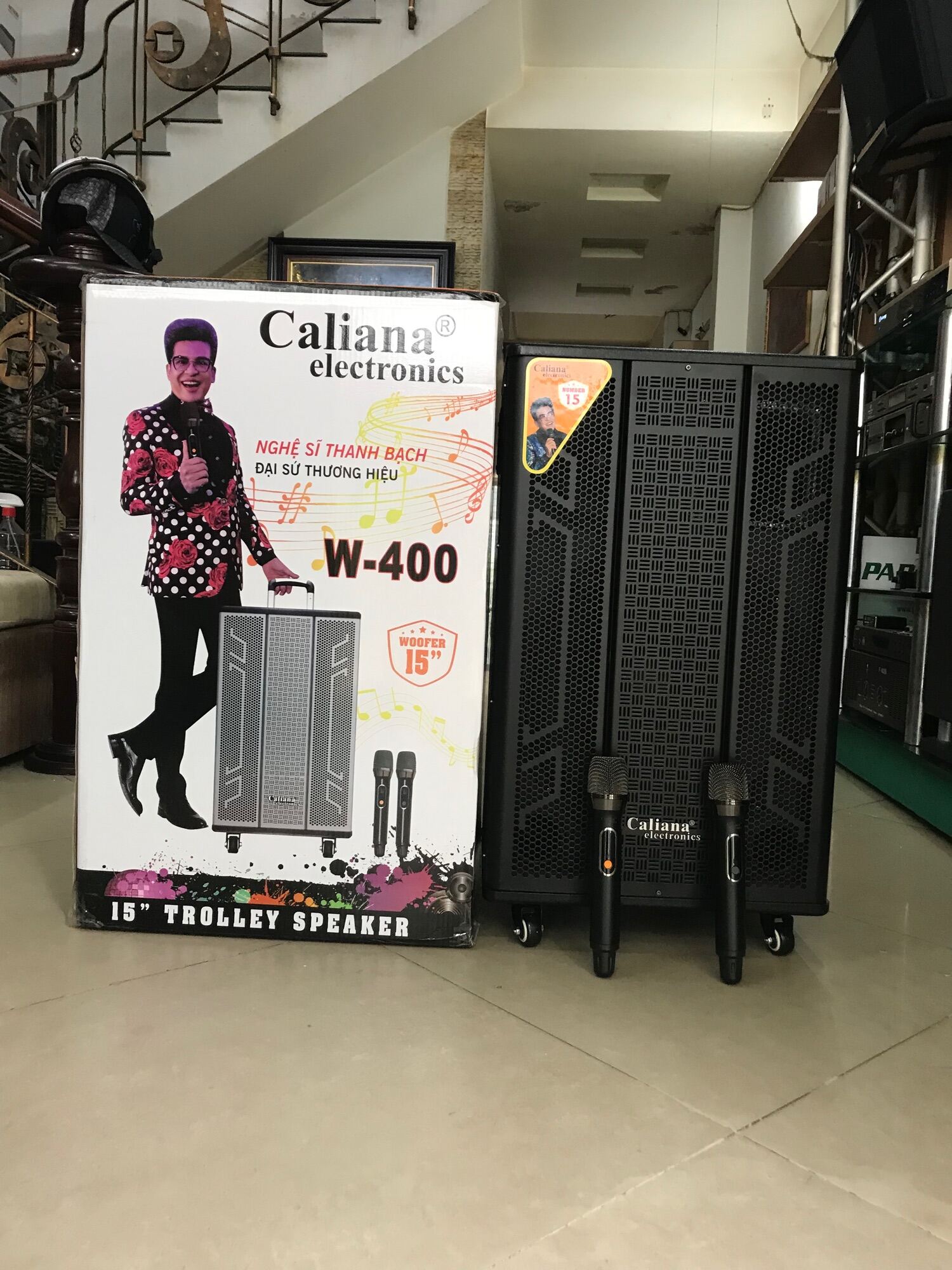 Loa Di Động Caliana W400