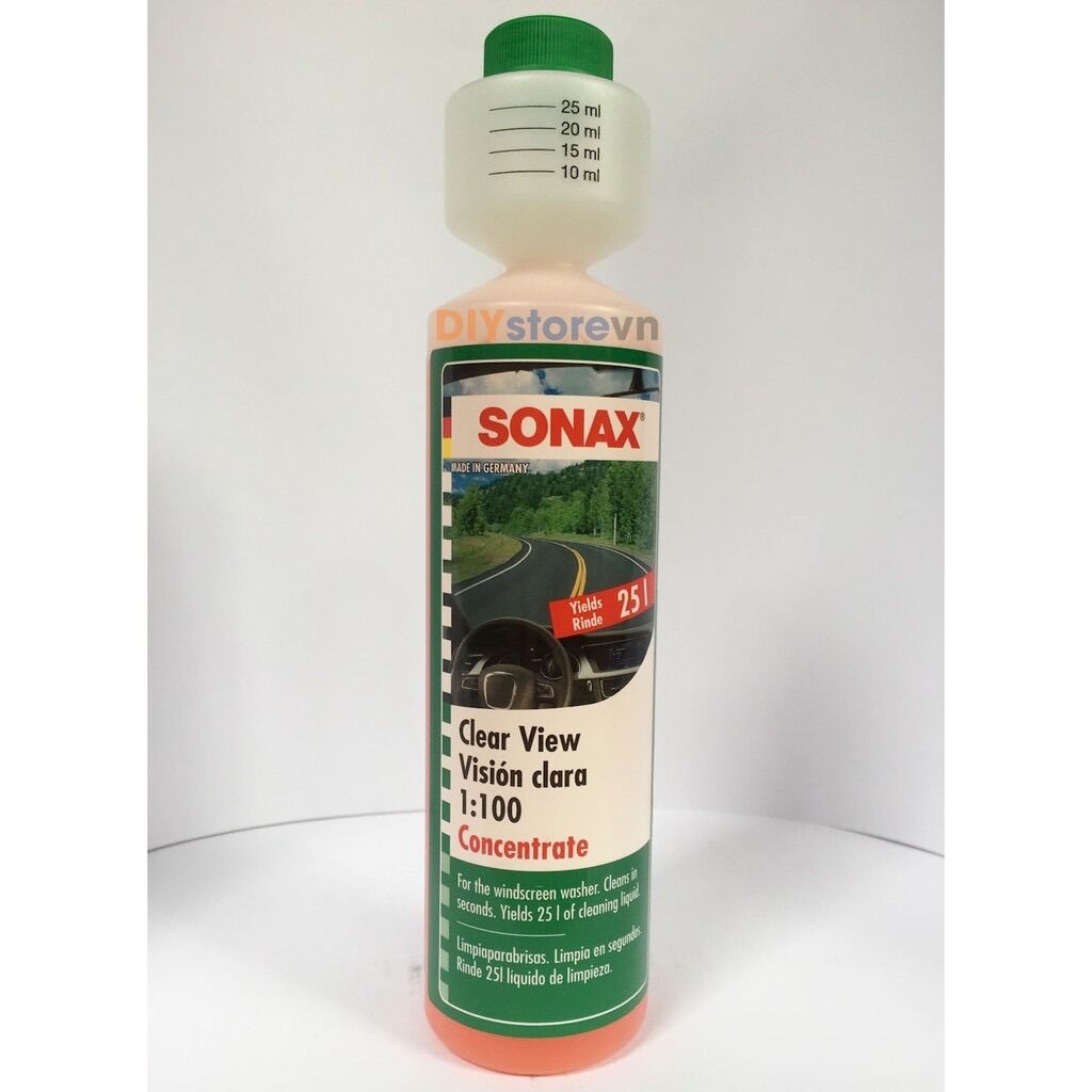 [HCM]Nước Rửa Kính ÔTÔ Sonax Clear 1:100