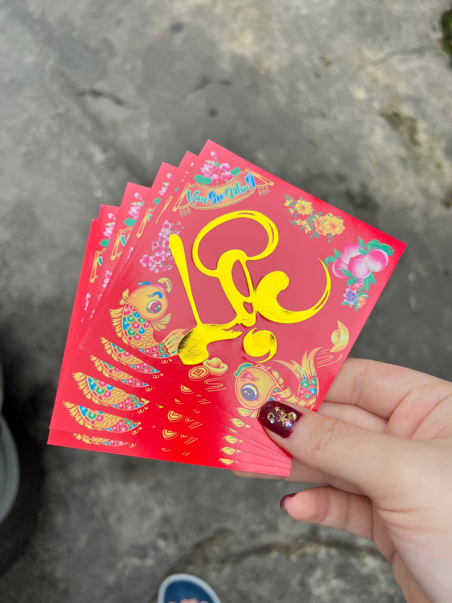 10 Dán Dưa Có Keo size nhỏ 7cm Trang Trí Tết