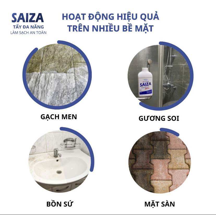 DUNG DỊCH TẨY RỬA ĐA NĂNG SAIZA 1000ML
