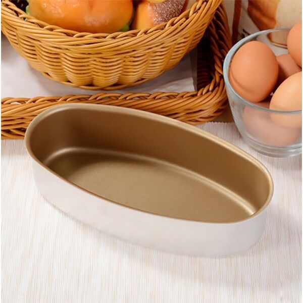 Khuôn Oval chống dính màu vàng hiệu UNIBAKER