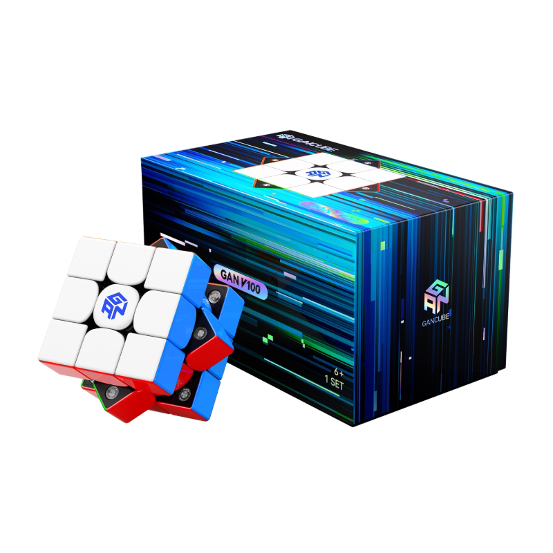 Gan | Rubik từ tính 3×3 đồ chơi trí tuệ cho trẻ em thi đấu