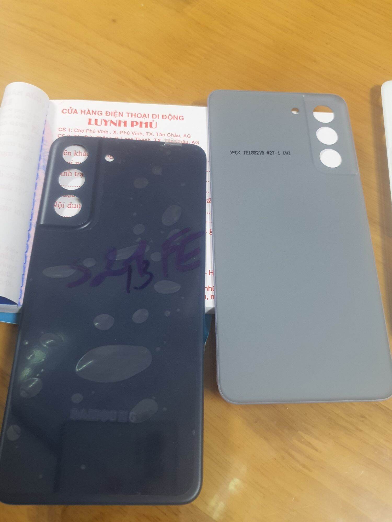 Nắp lưng samsung s21 fe zin cao cấp