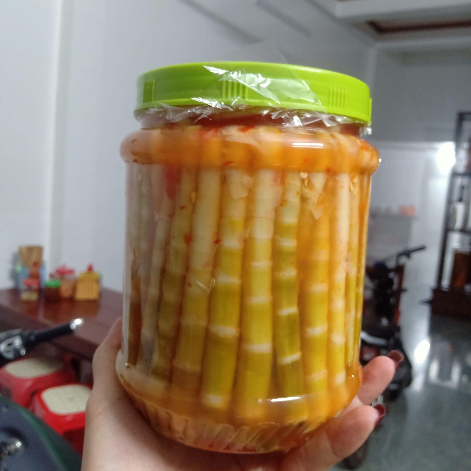 Măng trúc muối 100k/lọ 1kg