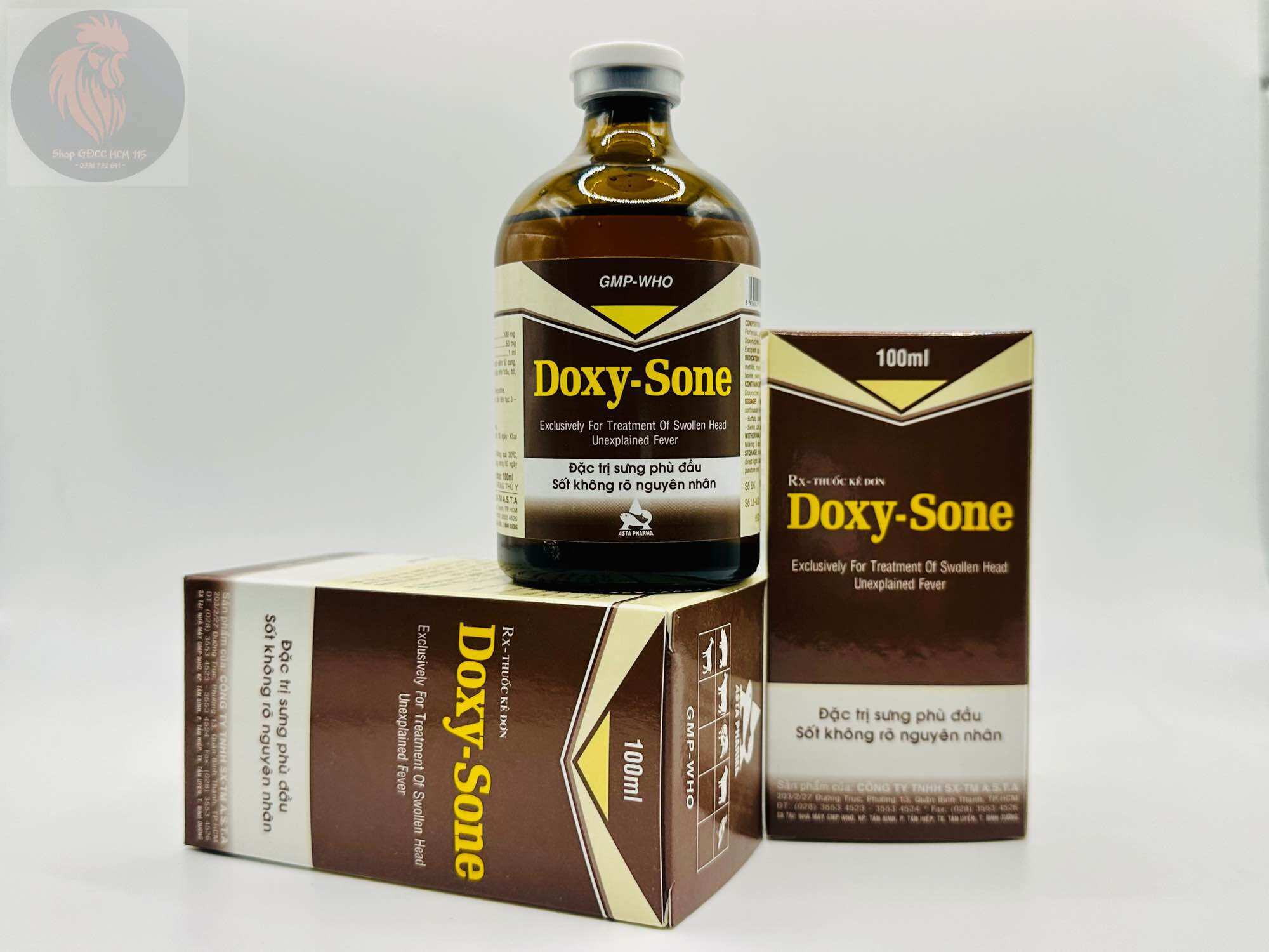 DOXY - SONE 100ml ( Sưng Phù Đầu, Khò Khè )
