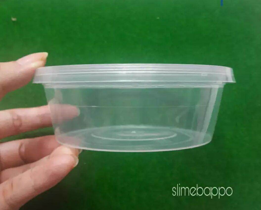 10 Hộp dẹp 250 ml đựng slime, thực phẩm