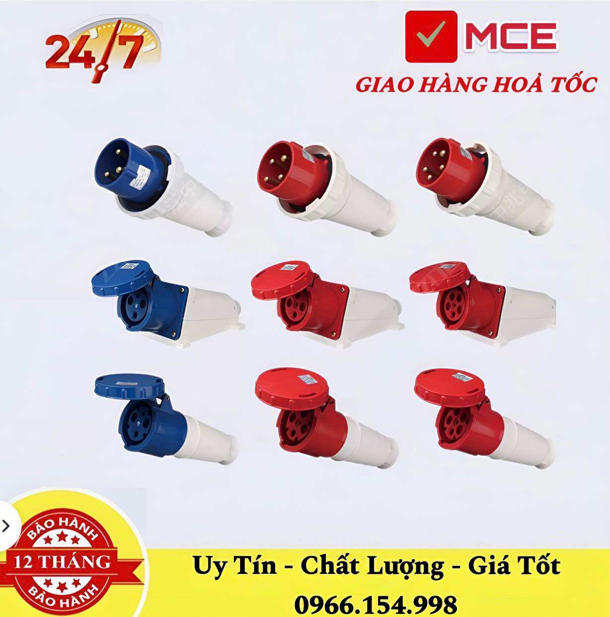 Ổ phích cắm công nghiệp 63a/125a 1p 3p 4p 5p chấu nắp xoay chống nước di động và cố định, tiêu chuẩn ip67