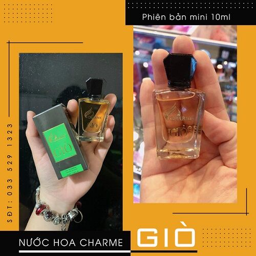 nước hoa nam Giò chai mini 10ml
