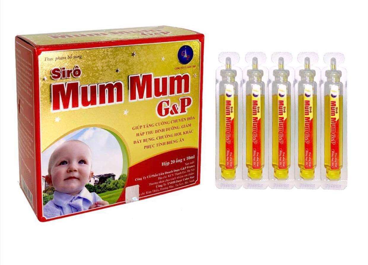 Siro ăn ngon Mum Mum G&P