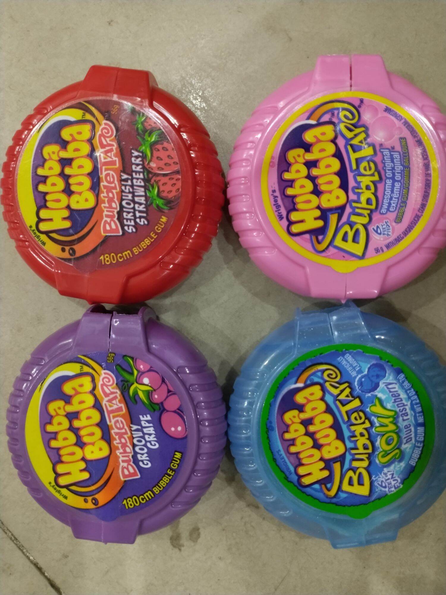 Kẹo Hubba Bubba các vị