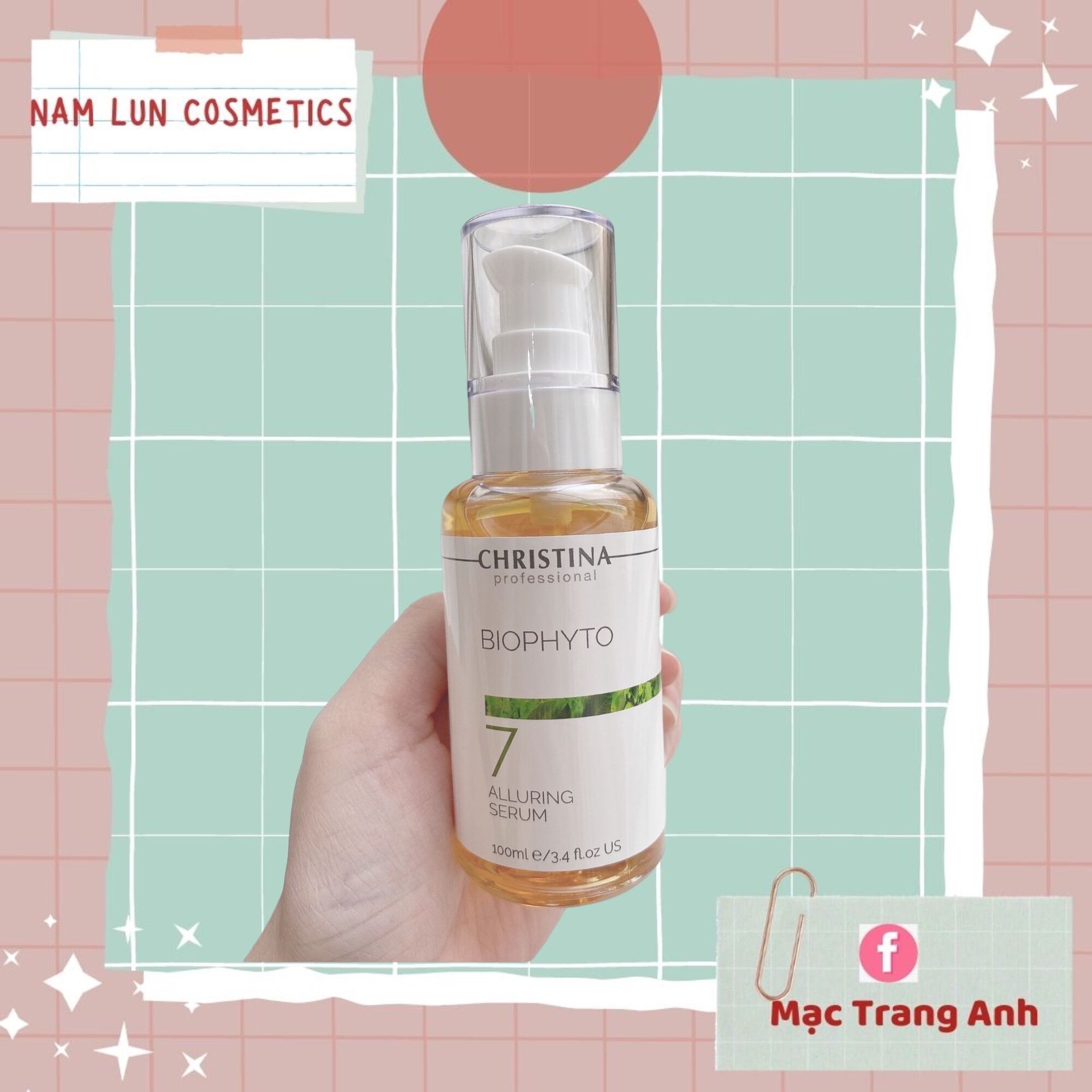 Serum cấp ẩm ,sáng da Biophyto ALLURING 100ml