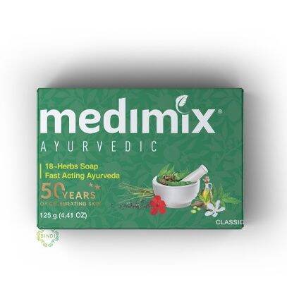 (Sẵn Hàng) Xà Phòng Medimix 18 Loại Thảo Dược Ayurveda Tác Động Nhanh