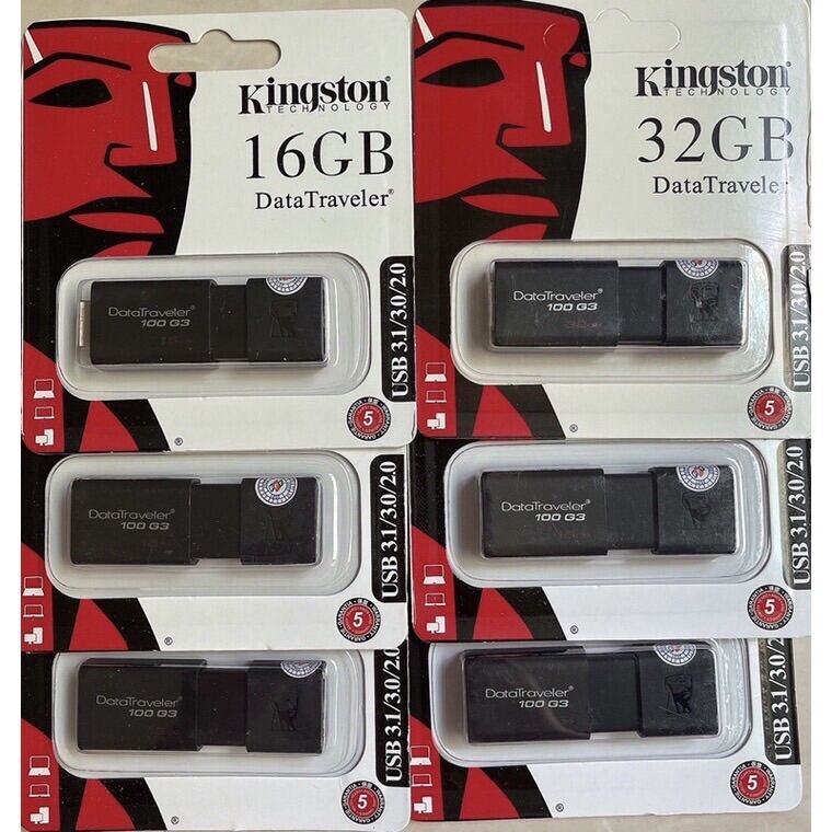 Bảng giá Usb Kingston DT100G3 16GB / 32GB USB 3.0 chính hãng - BH 12 tháng Phong Vũ